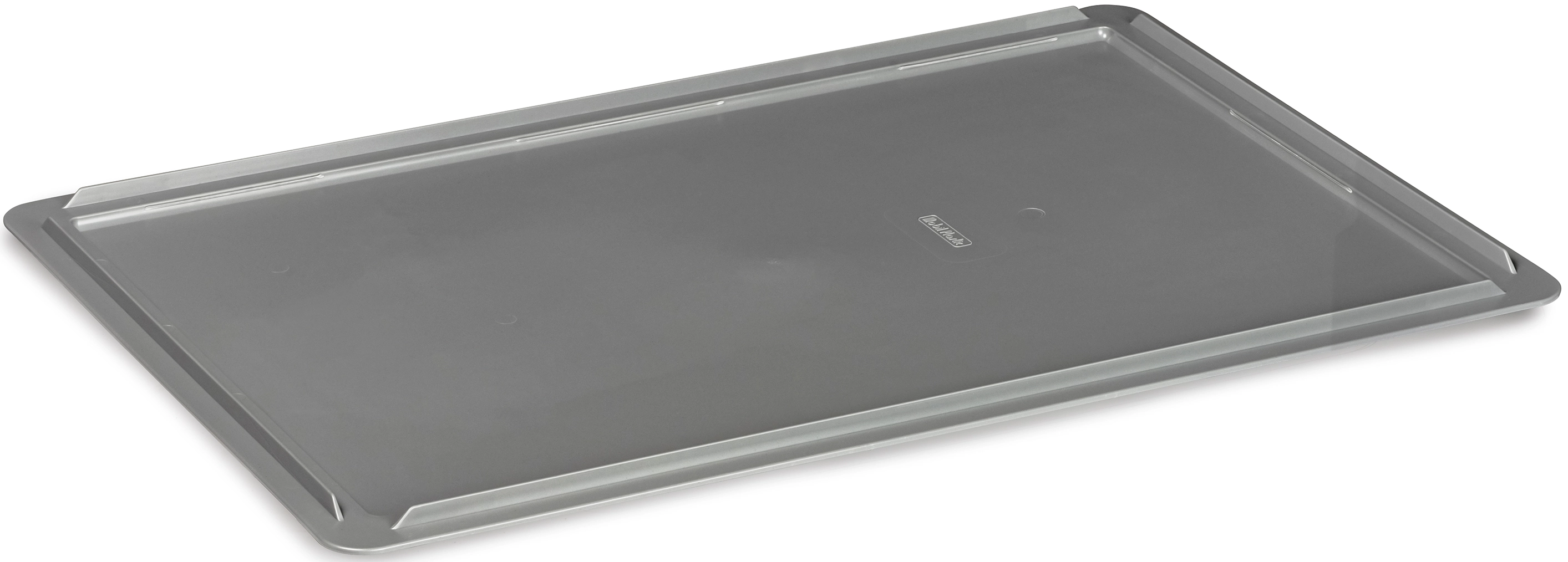 Auflagedeckel für Euronorm-Behälter 60×40 cm, grau, stabil und stapelgeeignet