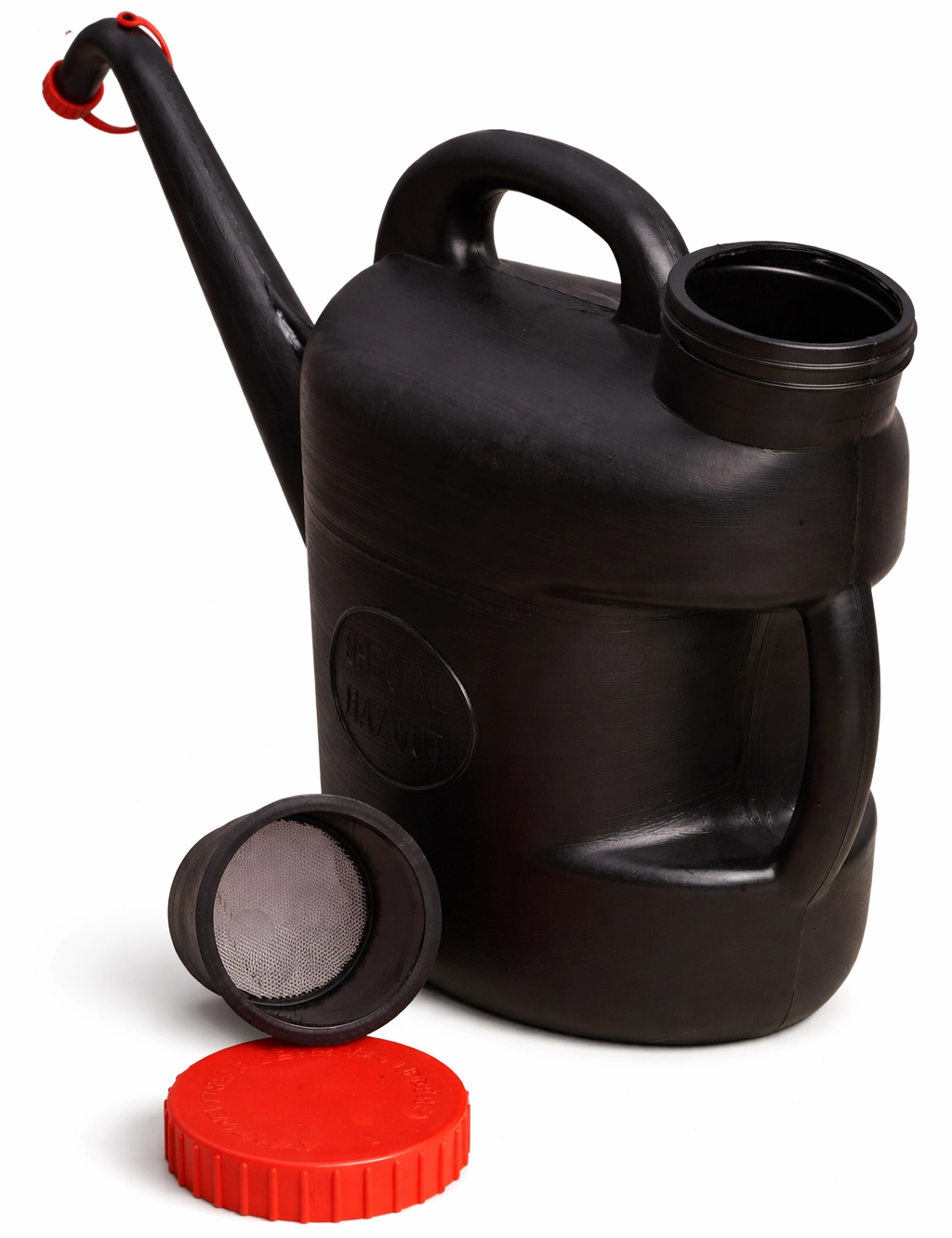 Heizölkanne aus HDPE mit Filter und Ausgießer, temperaturbeständig von −20 bis +70 °C