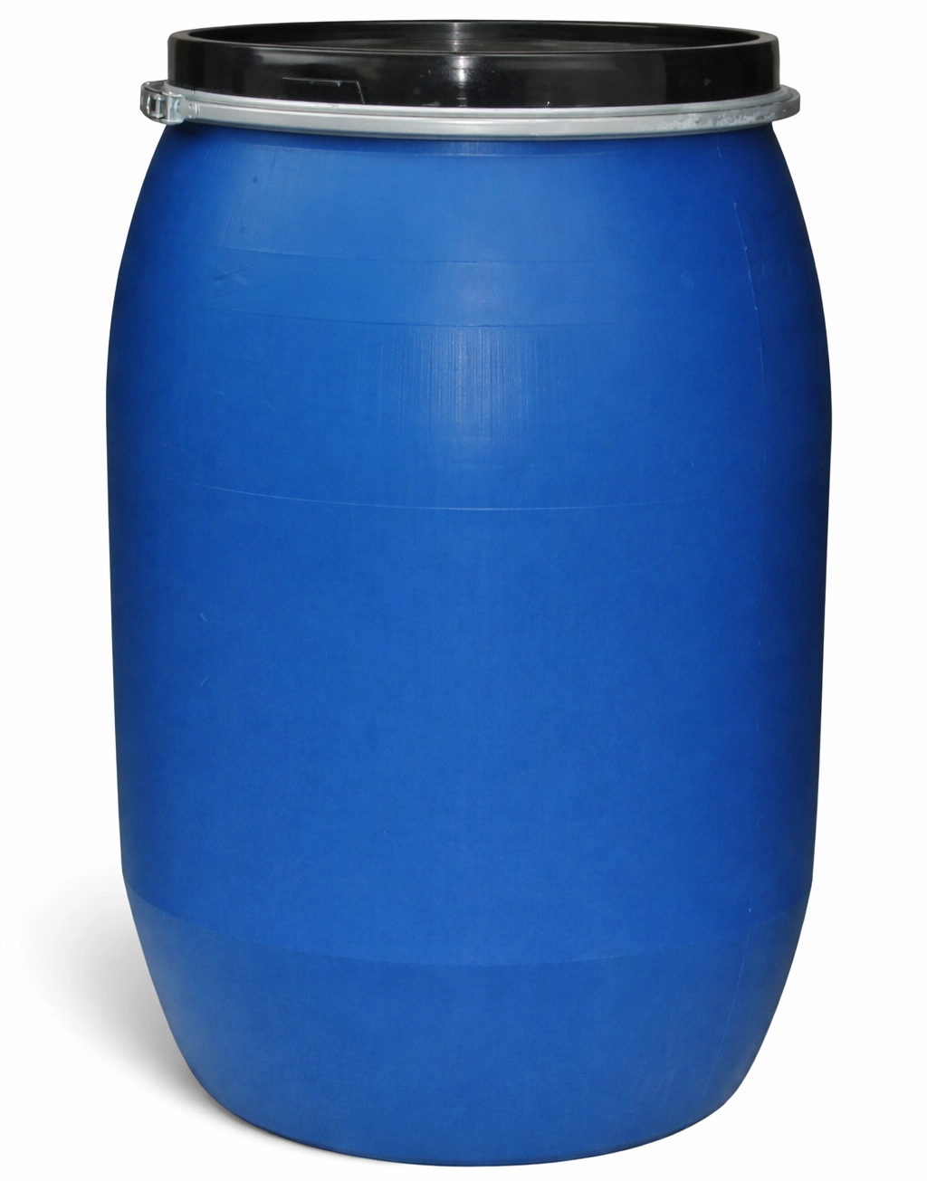 SF Fass mit Spannring und Innendeckel, erhältlich in Blau oder Grün, 60–220 Liter