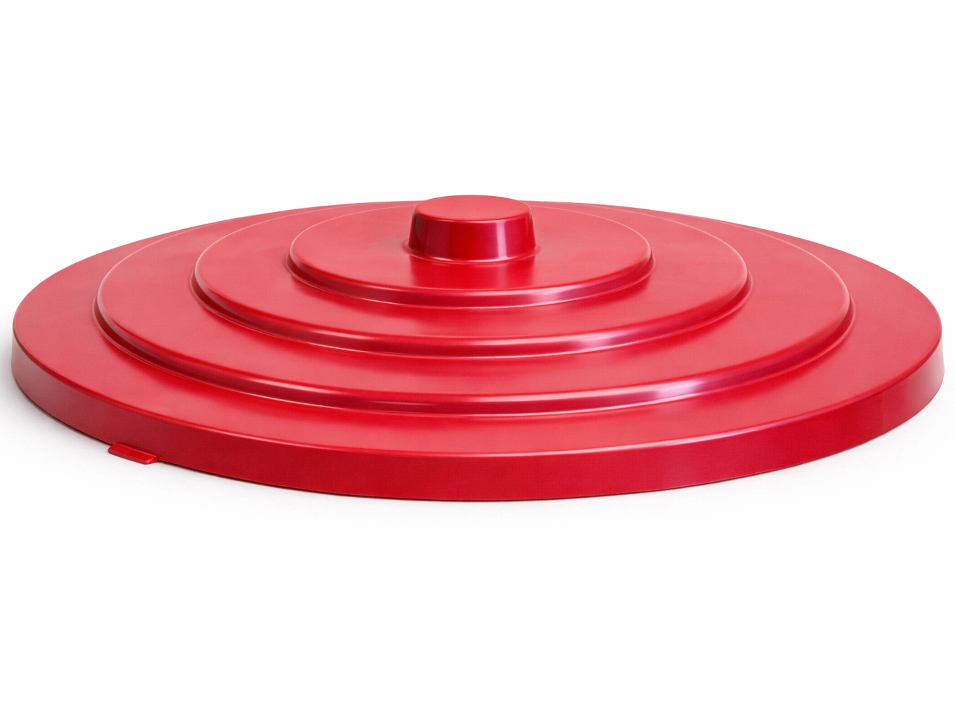 Deckel aus HDPE für Bottich 500 l und 700 l, weiß, lebensmittelecht, −30 bis +80 °C.