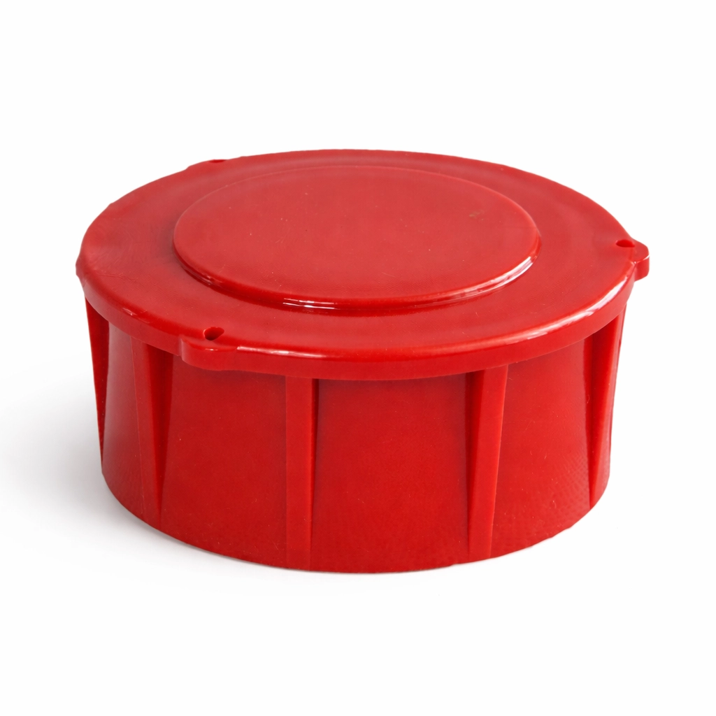 Runde Schraubkappe aus HDPE für FVD Weinmostfass und PF Profi-Getränkefass, lebensmittelecht, 2 Stück