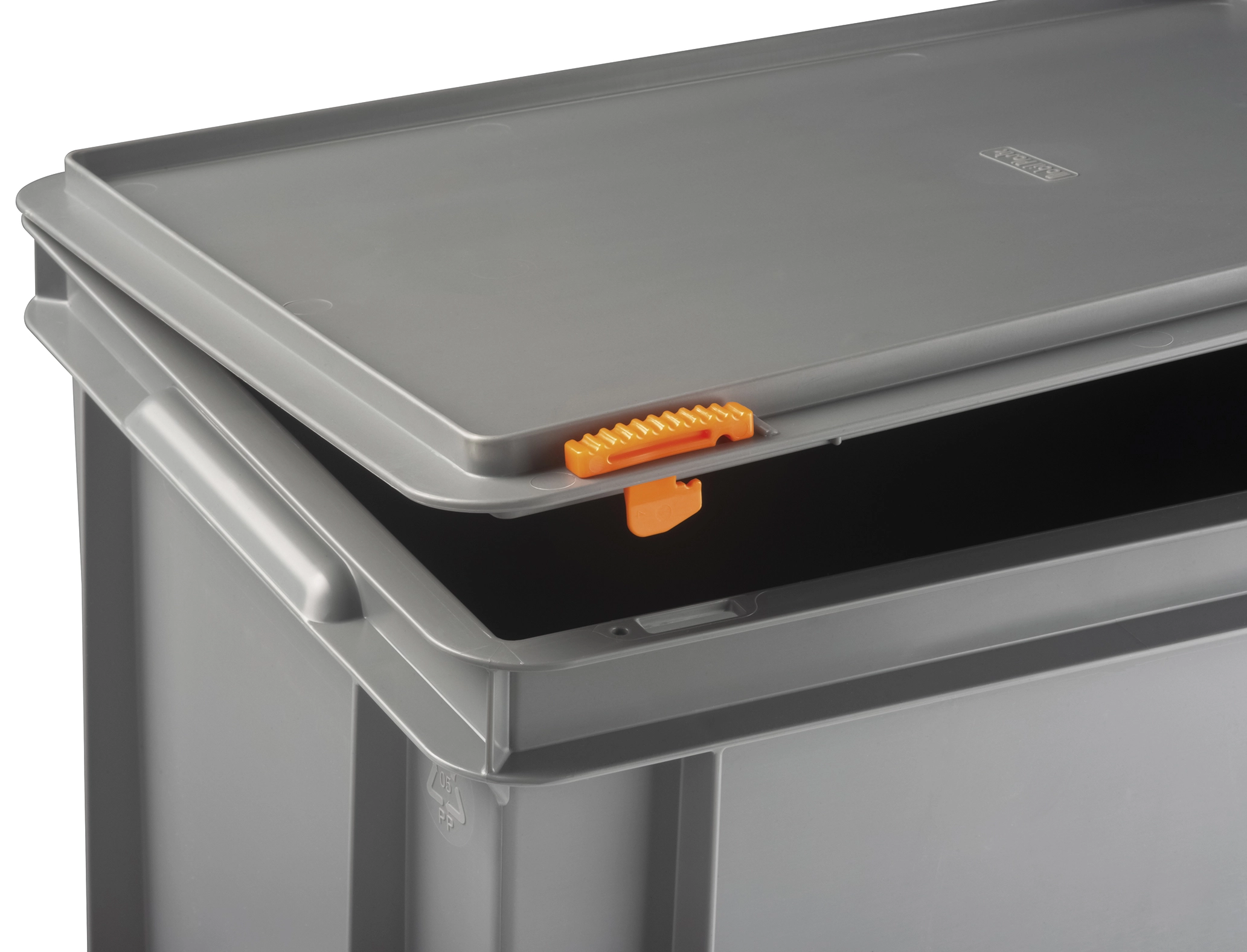 Kunststoff-Euronorm Behälter aus Recyclingmaterial für Kommissionierung