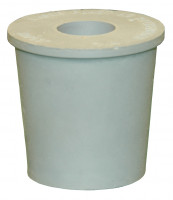 Gummistopfen mit Loch